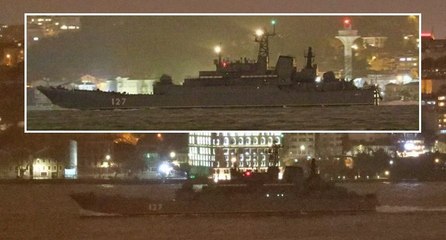 Boğazlarda endişe yaratan hareketlilik: Savaş gemileri ilerliyor