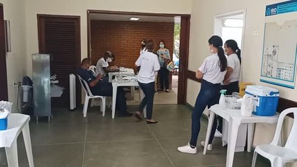 RIO DE JANEIRO - Brezilya'da 5 yaşındaki çocuklara Kovid-19 aşısı uygulanması
