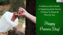 Promise Day 2022 Wishes: Quotes, Sweet Messages, Greetings & Images To Strengthen Your Relationship