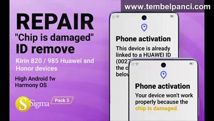Repair Chip is Damaged Support for Kirin 820 - 985 Devices