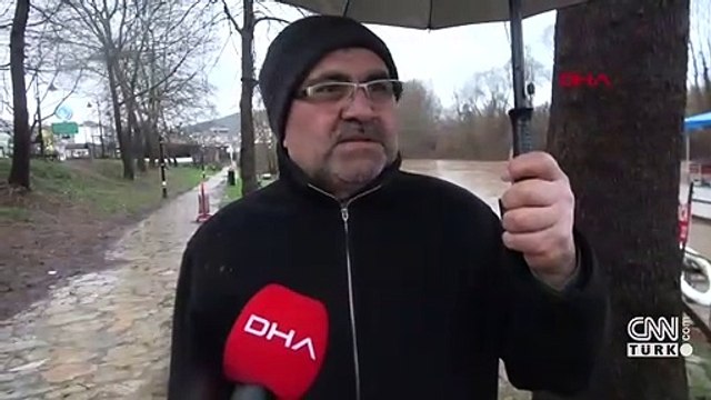 Bartın Irmağı yine taştı