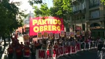 В Буэнос-Айресе прошла массовая акция протеста против соглашения с МВФ