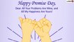Promise Day 2022 Greetings: Send Emotional Messages, Images and Quotes to the Love of Your Life