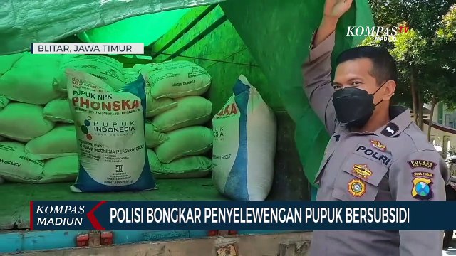 Polisi Bongkar Penyelewengan Pupuk Bersubsidi