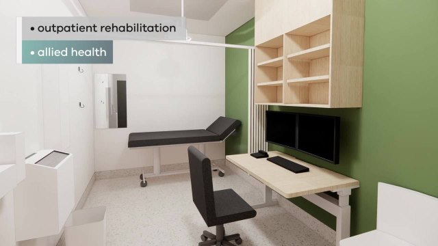 Artist's rendition of Bendigo Day Rehabilitation Plans