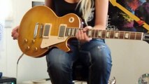 Gibson 2014 Custom Reissue VOS Lemon Burst Les Paul 1959 Standard with Monica Valli [Route 66 Classic Guitars]