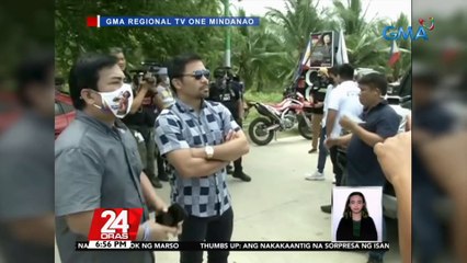 Sen. Manny Pacquiao, binisita ang mga nakatira sa ipinatayong 'Pacman Village' sa Alabel, Sarangani | 24 Oras