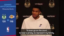 'I'm not supposed to be here' - Giannis