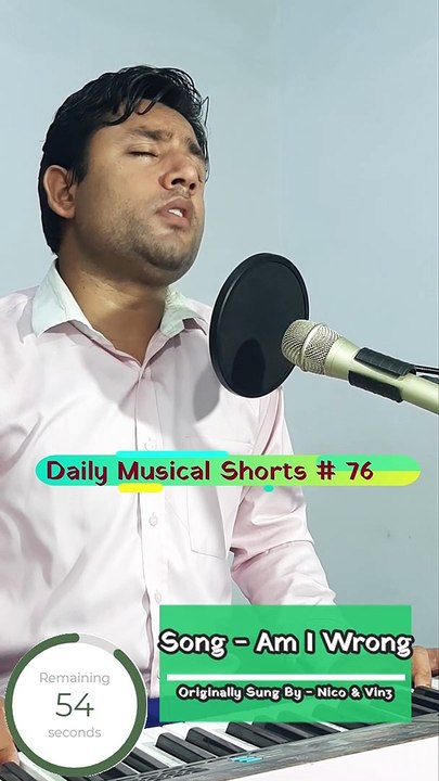 Am I Wrong (Cover) | (Daily Musical Shorts #76) | Acorn Wolve | #Shorts