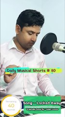 Locked Away (Cover) | (Daily Musical Shorts #80) | Acorn Wolve | #Shorts