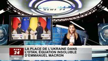 Le statut de l'Ukraine dans l'OTAN, les équations insolubles d'Emmanuel Macron