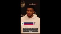 'I'm not supposed to be here' - Giannis