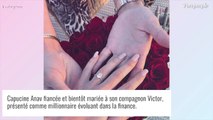 Capucine Anav fiancée à son beau Victor : son incroyable bague au diamant XXL dévoilée !