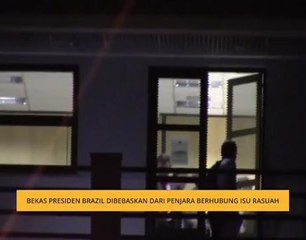 Bekas Presiden Brazil dibebaskan dari penjara berhubung isu rasuah
