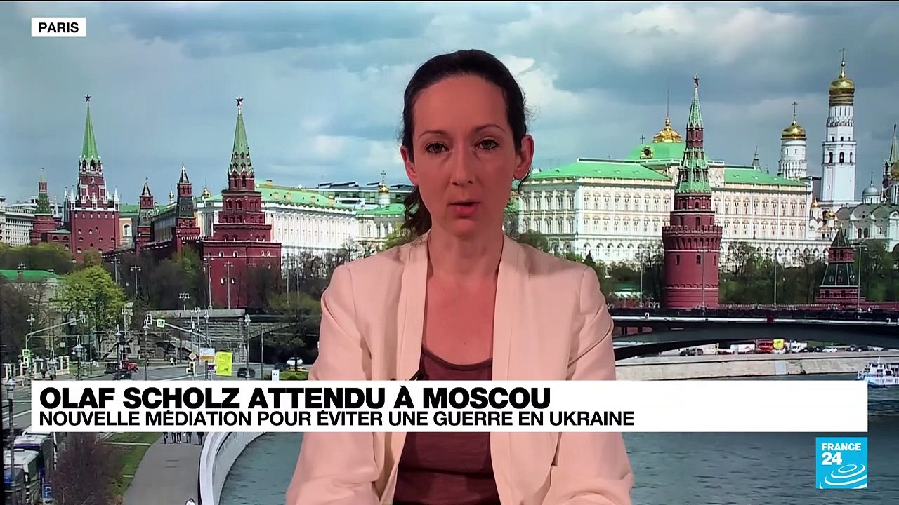 Crise en Ukraine : Olaf Scholz attendu à Moscou, timides espoirs d'éviter la guerre