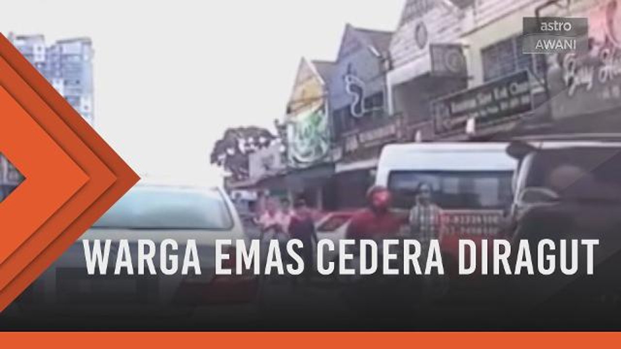 Warga emas cedera diragut