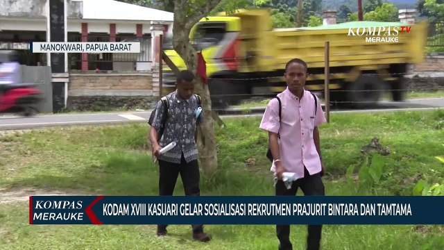 Kodam XVIII Kasuari Gelar Sosialisasi Rekrutmen Prajurit Bintara dan Tamtama