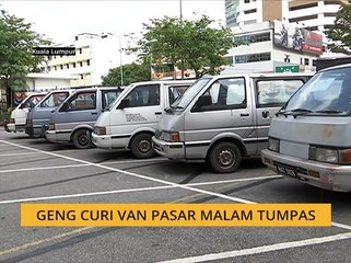 Geng curi van pasar malam tumpas