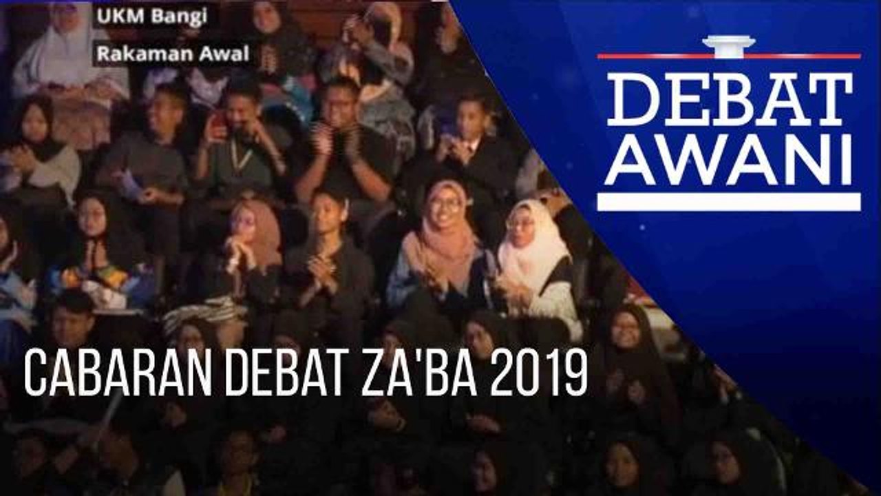 Debat AWANI: Cabaran Debat Za'ba 2019
