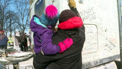 A Ottawa, le camion aux mille noms, symbole de la contestation