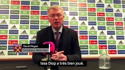 25e j. - Moyes revient sur l'absence de Zouma