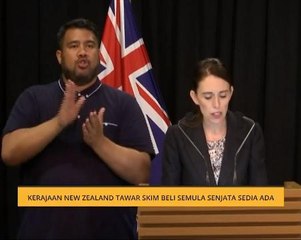 Kerajaan New Zealand tawar skim beli semula senjata sedia ada