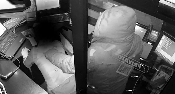 Roma - Rapina sala slot a Vitinia: arrestato 52enne (15.02.22)