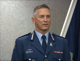 Sidang media Pesuruhjaya Polis NZ, Mike Bush