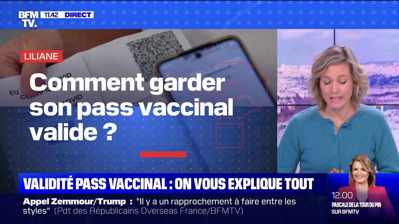 Comment garder son pass vaccinal valide? BFMTV répond à vos questions