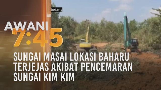 Sungai Masai lokasi baharu terjejas akibat pencemaran Sungai Kim Kim