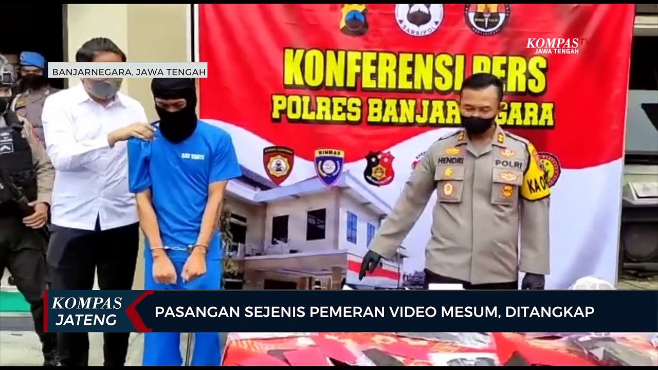 Pasangan Sejenis Pemeran Video Mesum, Ditangkap
