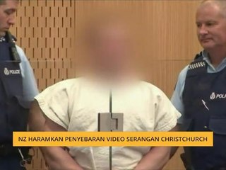 NZ haramkan penyebaran video serangan Christchurch