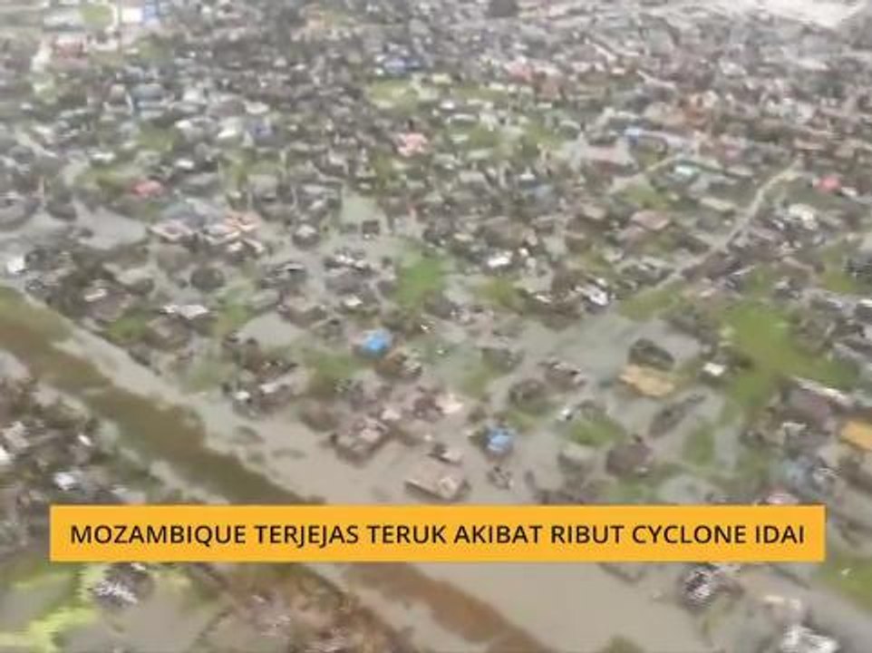 Mozambique terjejas teruk akibat ribut Cyclone Idai