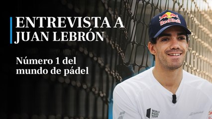 Juan Lebrón: "¿Qué hago si no gusto? Yo soy así en la pista y Jesuscristo tampoco gustaba a todos"