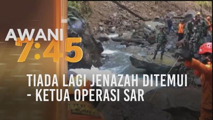 Tiada lagi jenazah ditemui - Ketua Operasi SAR