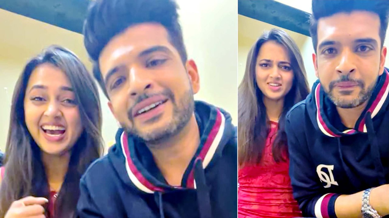 Karan Kundrra & Tejasswi Prakash Fighting During Instagram LIVE Is Too Cute