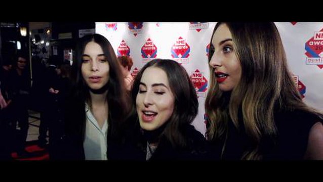 NME Awards - Haim - shot on a Nokia Lumia 1020