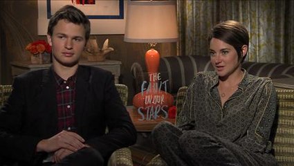 The Fault in Our Stars Exclusive Interview with Shailene Woodley, Ansel Elgort, John Green, Sam Trammell & Laura Dern