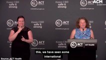 ACT records 16 new cases on Tuesday - ACT Acting Chief Minister Yvette Berry, Rachel Stephen-Smith and Dr Kerryn Coleman COVID-19 Press Conference | December 21, 2021 | Canberra Times