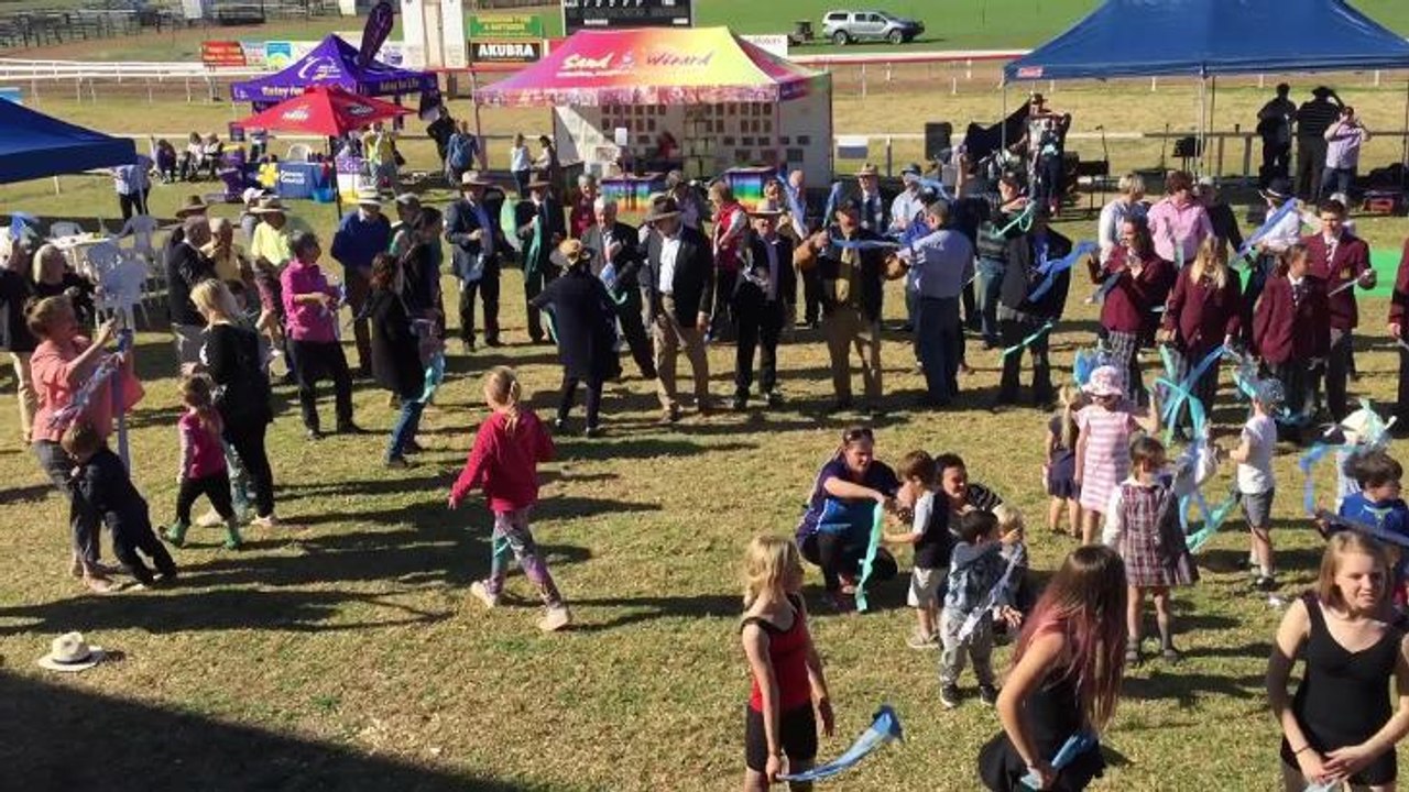 Community rain dance