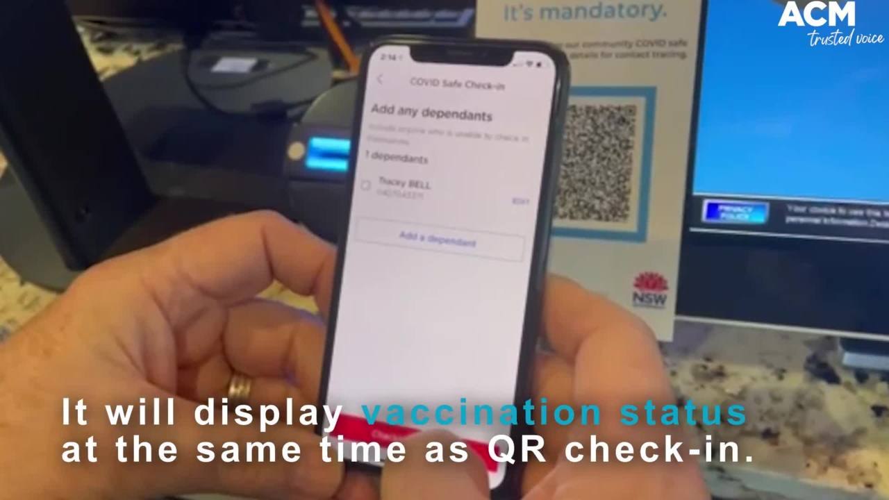Trials of the Services NSW 'digital vaccine cer...