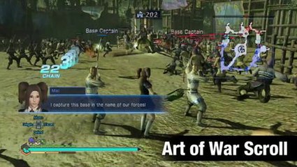 Dynasty Warriors 8 Empires - Art Of War Scroll Weapon Trailer