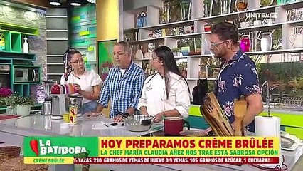 Cómo preparar Crème Brûlée