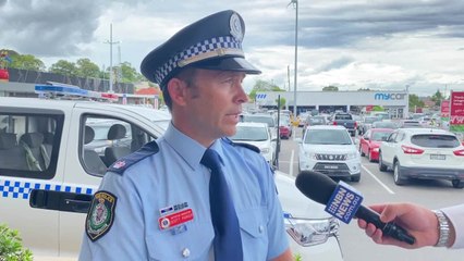 Detective Chief Inspector Scott Parker at Waratah Village