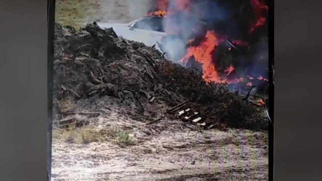 Strike Force Breve: Footage shows a burning vehicle a fatal shooting in Port Stephens
