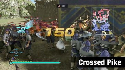 Dynasty Warriors 8 Empires - Crossed Pike Weapon Trailer