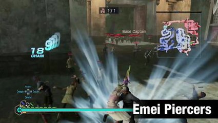 Dynasty Warriors 8 Empires - Emei Piercers Weapon Trailer