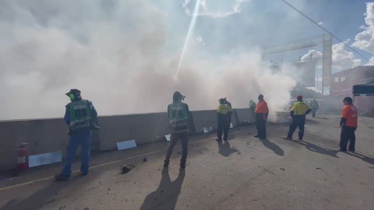 Summernats burnout competition, 2021
