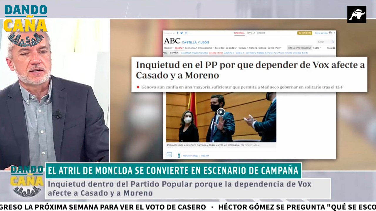 Mariano Calleja ve inquieto al PP por tener que depender de Vox tras