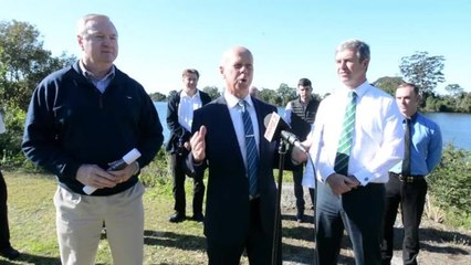 Dr David Gillespie announces funding for key infrastructure for Figtrees on the Manning project